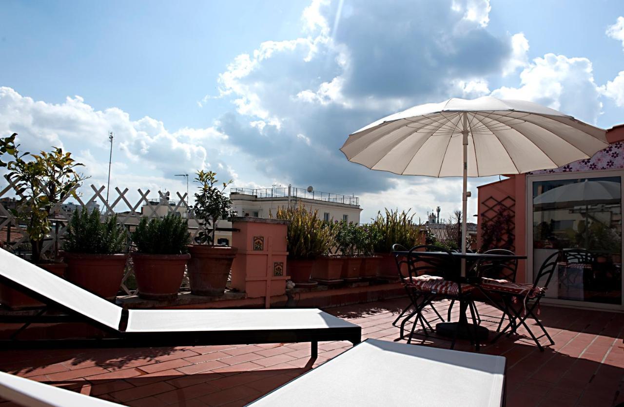 Spanish Steps Amazing Terrace Apartment Rome Exterior photo
